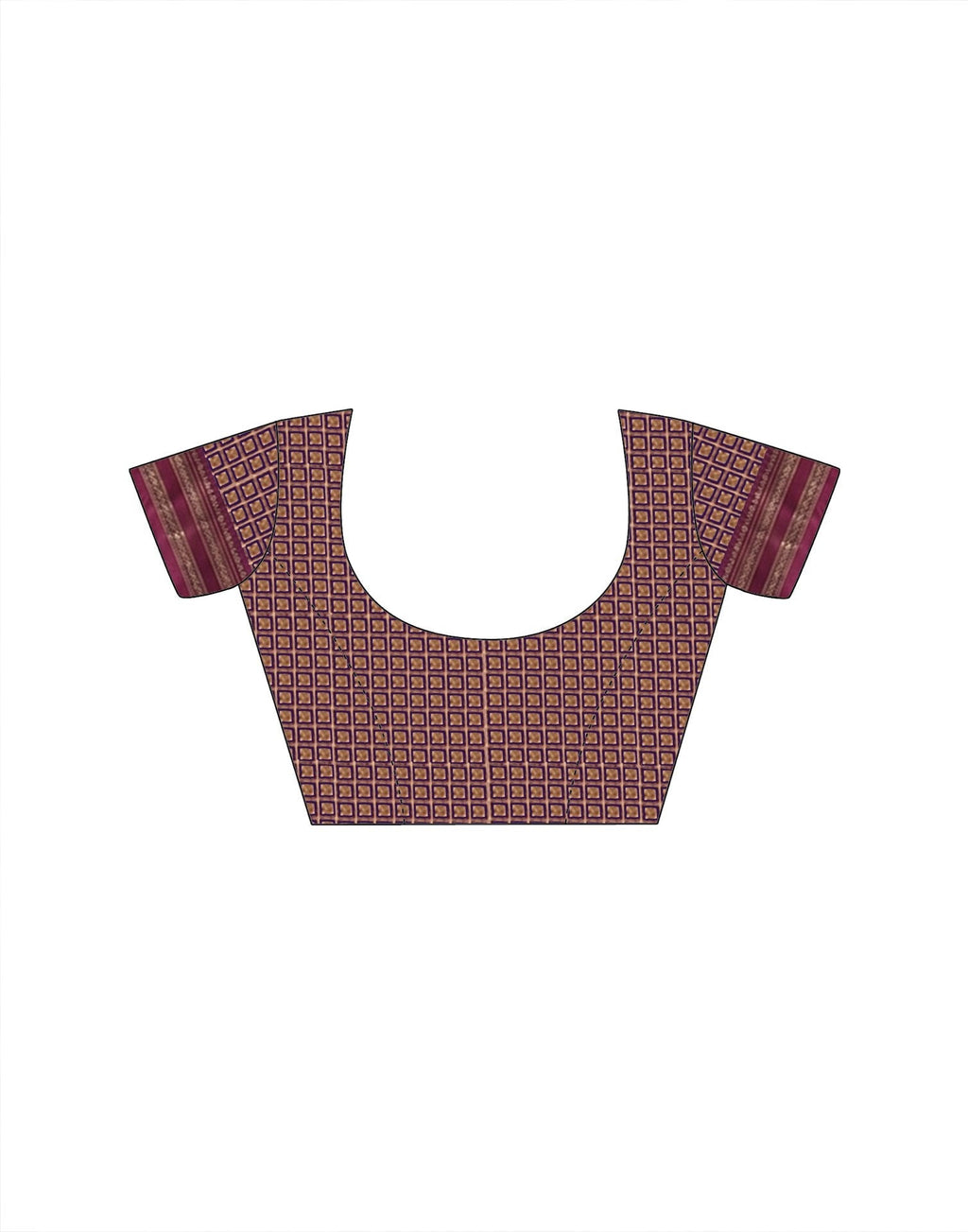 Purple Silk Woven Kanjivaram Saree