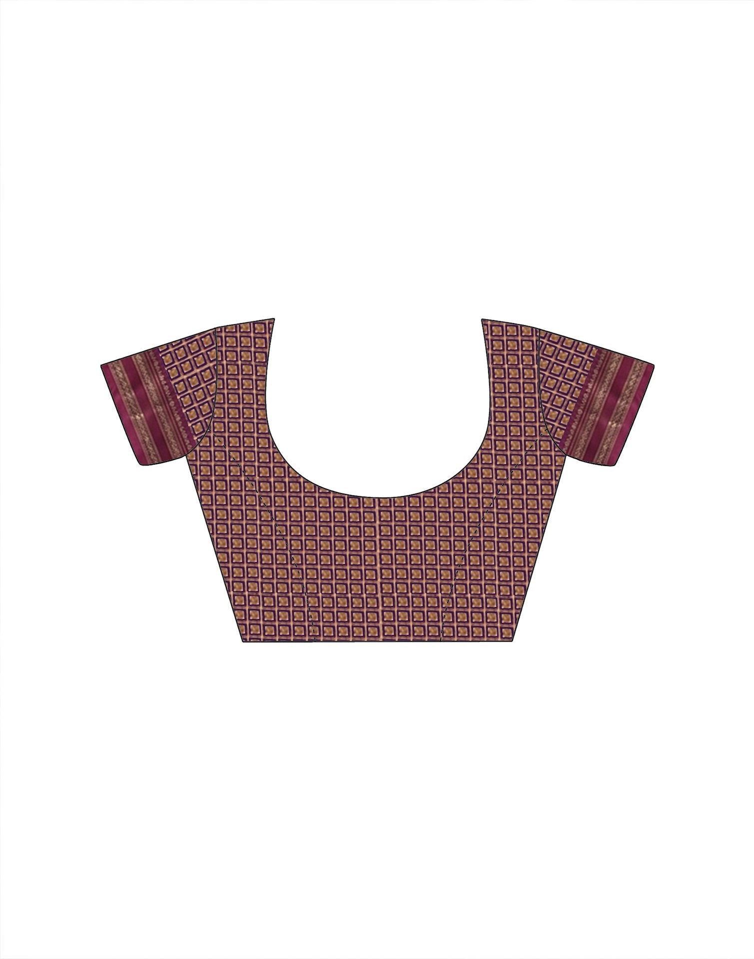 Purple Silk Woven Kanjivaram Saree