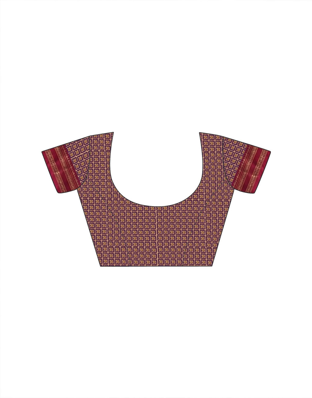 Purple Silk Woven Kanjivaram Saree
