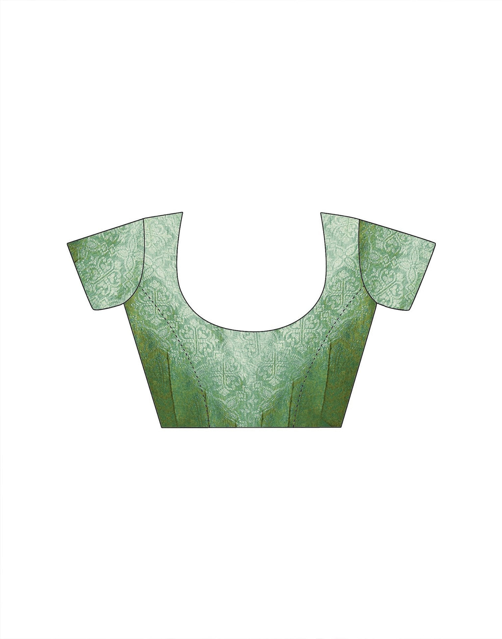 Pista Green Tissue Silk Woven Banarasi Saree