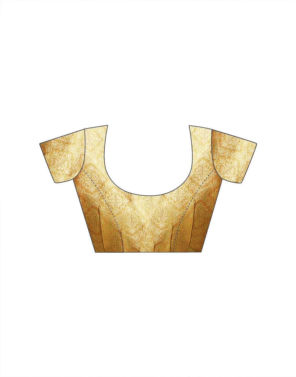 Golden Tissue Silk Woven Banarasi Saree